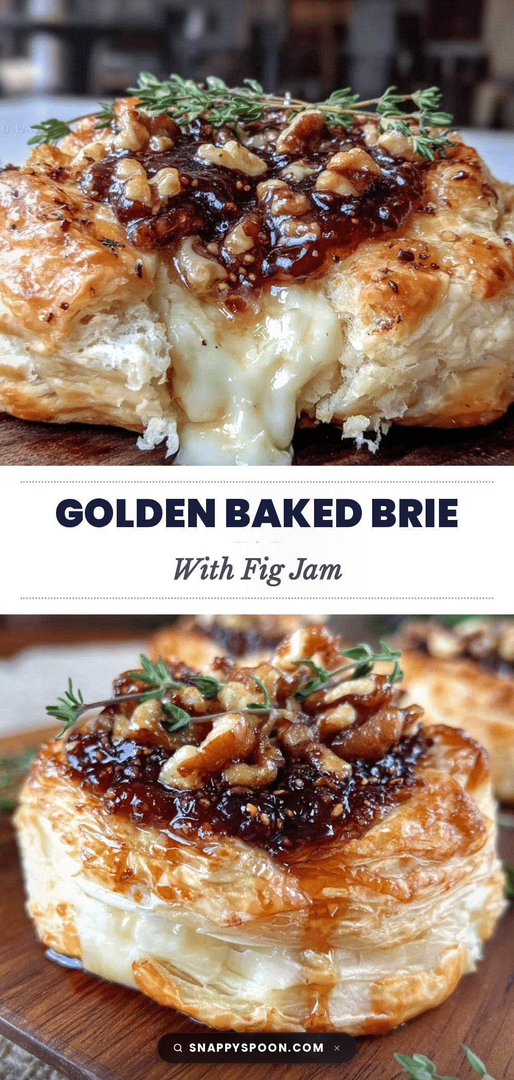 baked brie in puff pastry recipe