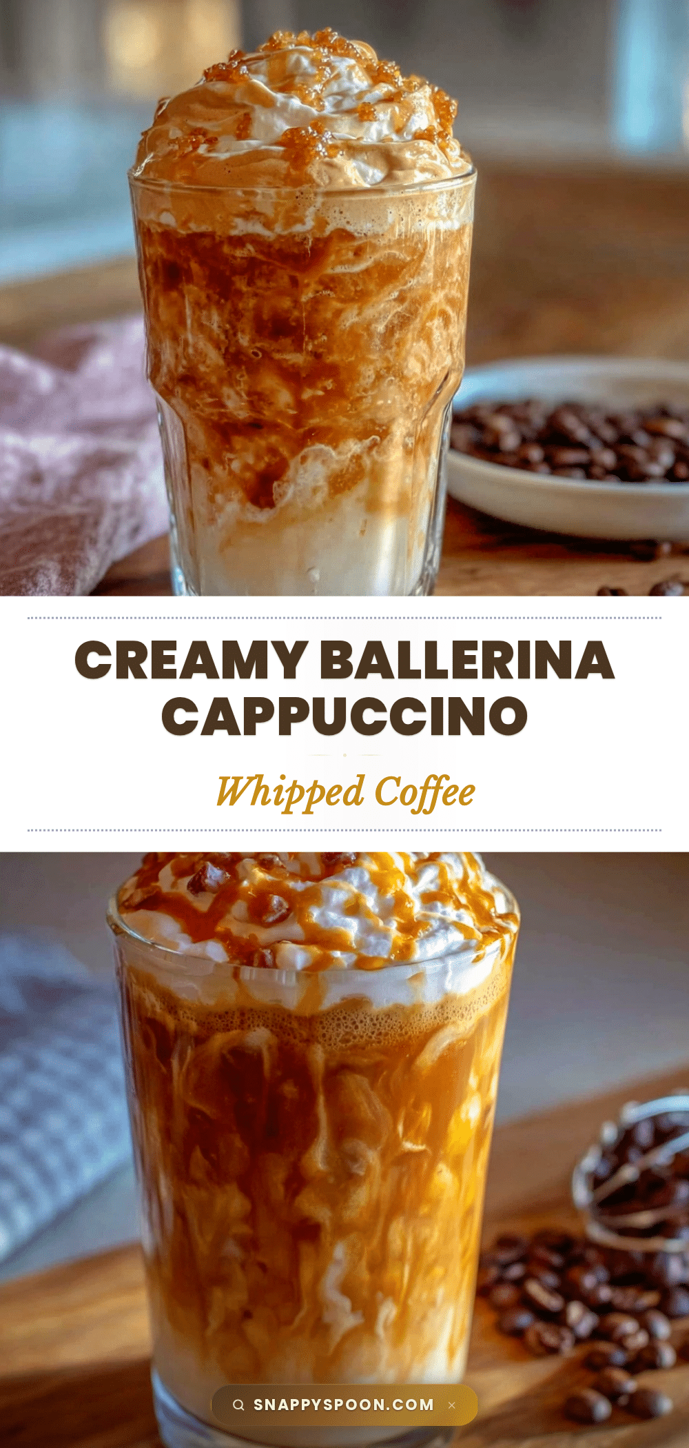 ballerina cappuccino whipped coffee recipe