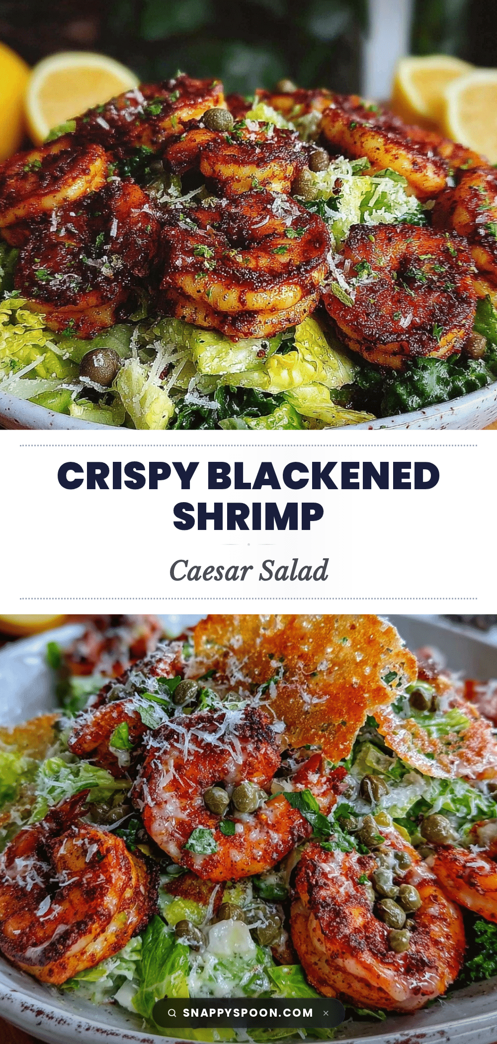 blackened shrimp caesar salad recipe