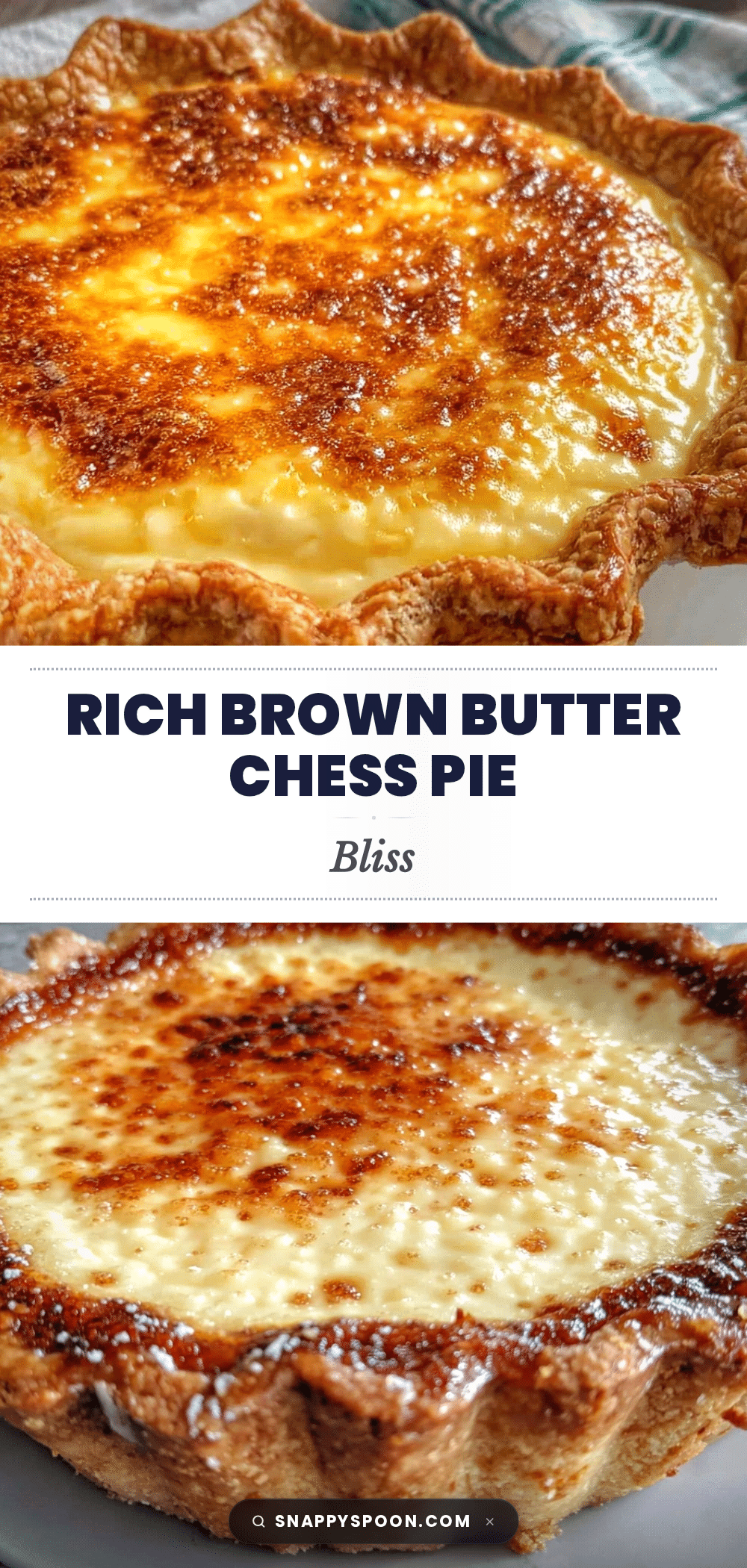 brown butter chess pie recipe
