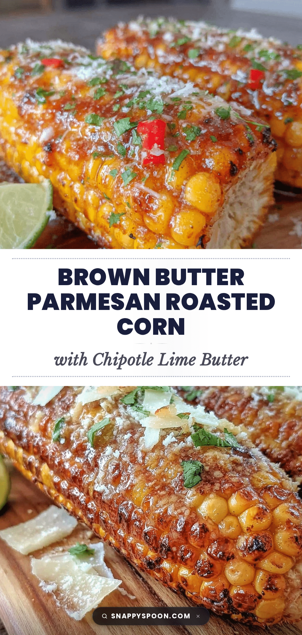 brown butter parmesan roasted corn recipe