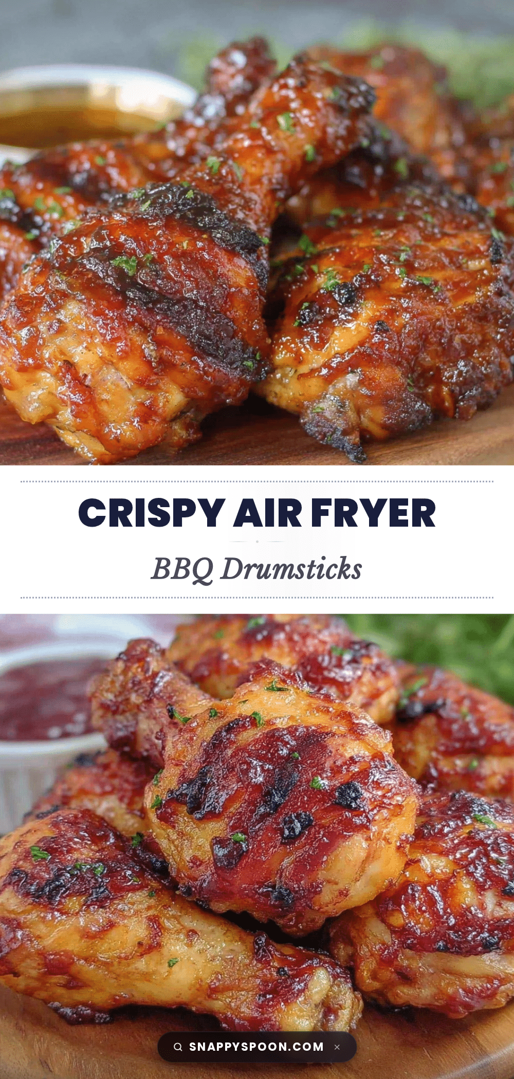 crispy air fryer bbq chicken drumsticks recipe