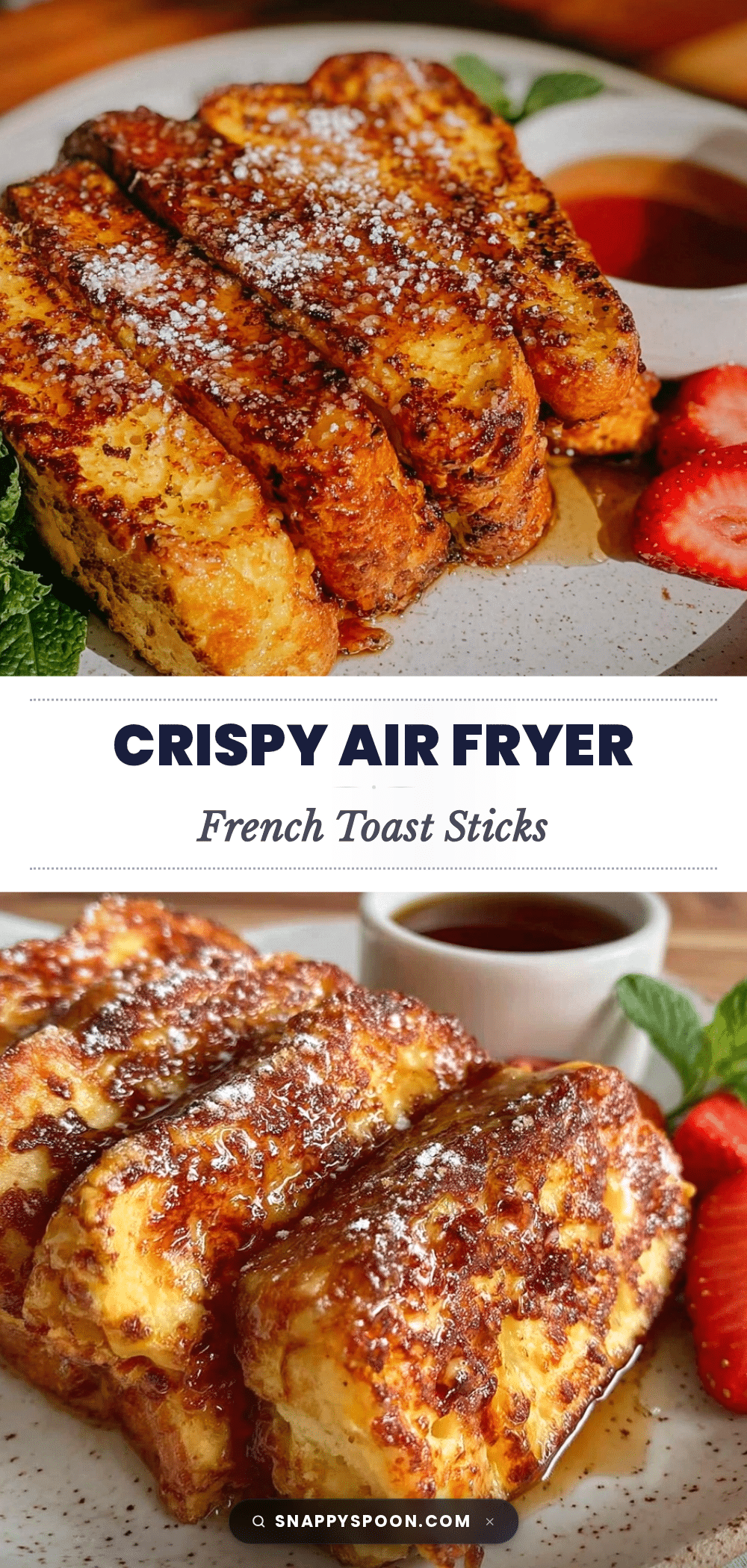 crispy air fryer french toast sticks recipe