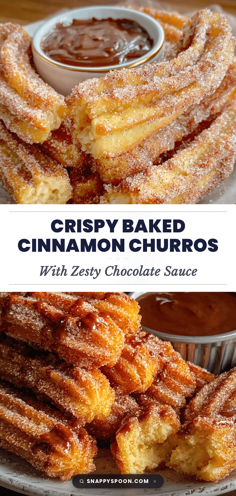 crispy baked cinnamon churros recipe