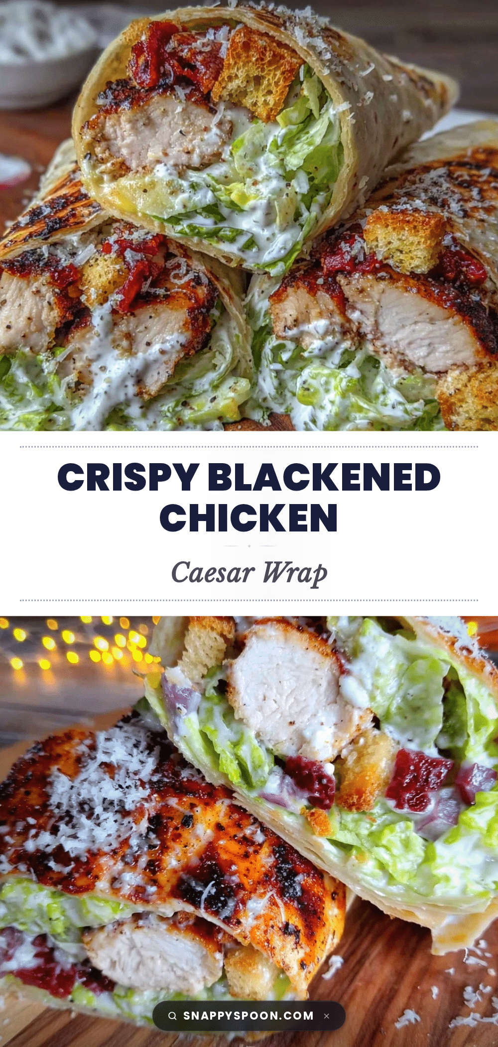 crispy blackened chicken caesar wrap recipe