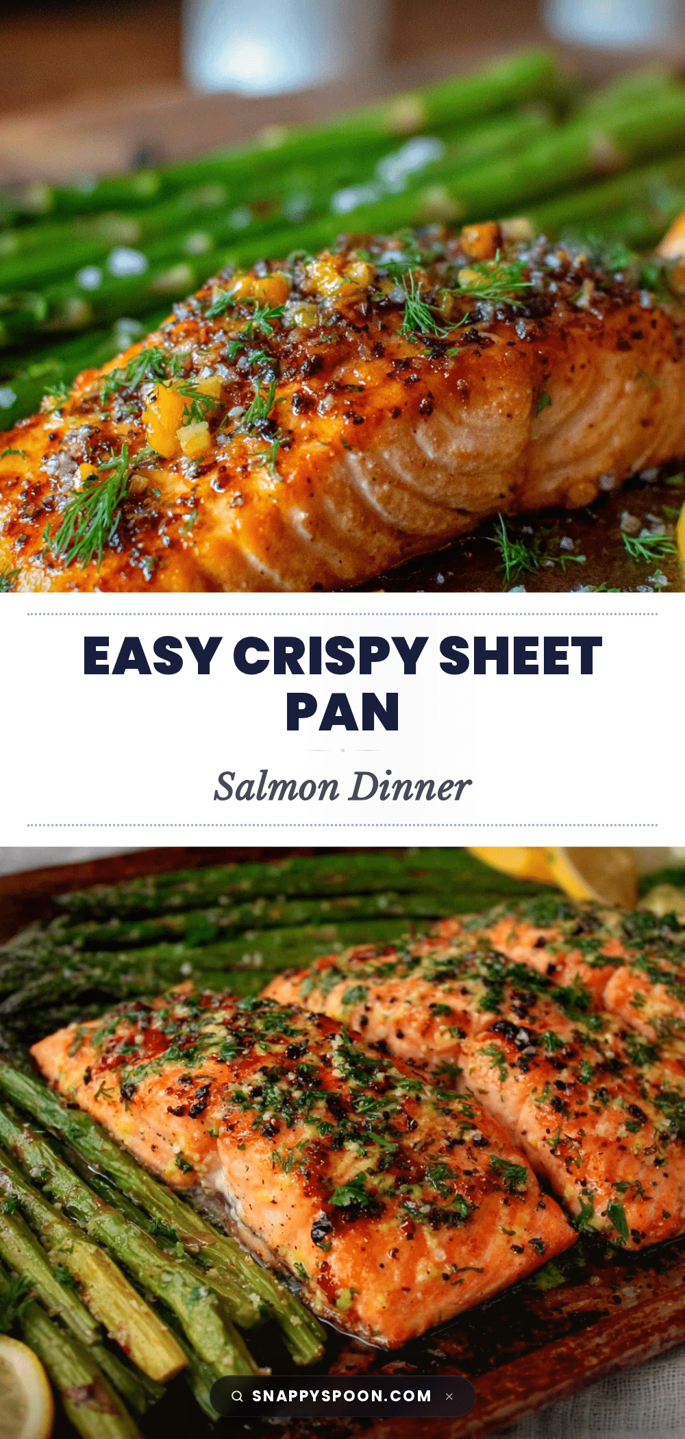 crispy sheet pan salmon recipe