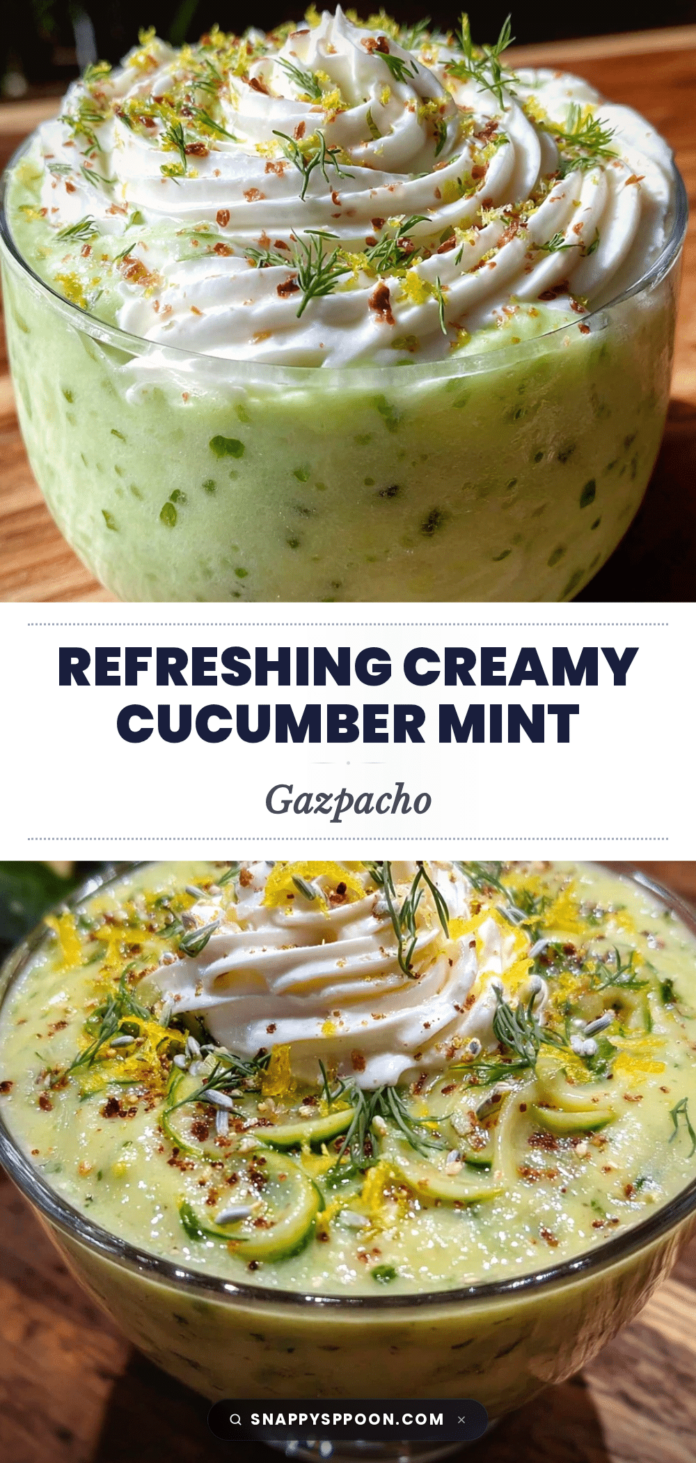 cucumber mint dill gazpacho recipe