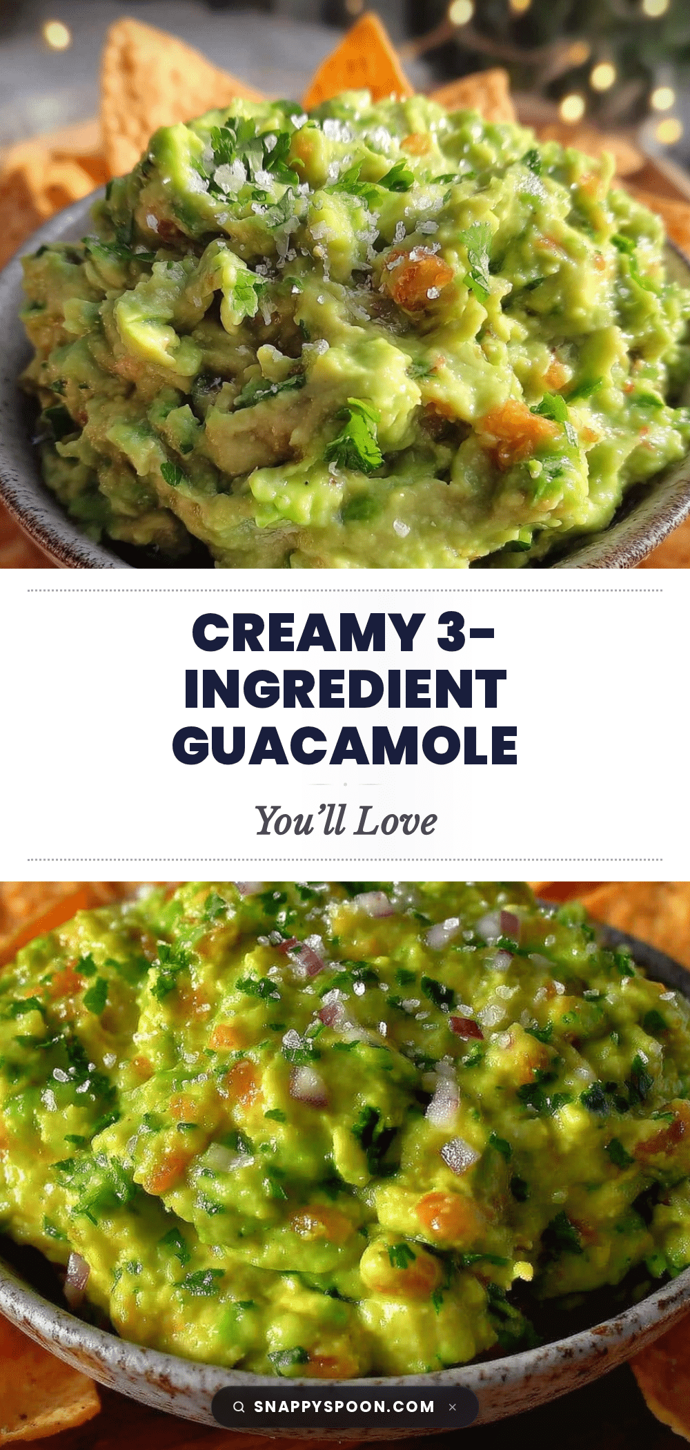 easy 3-ingredient guacamole recipe recipe
