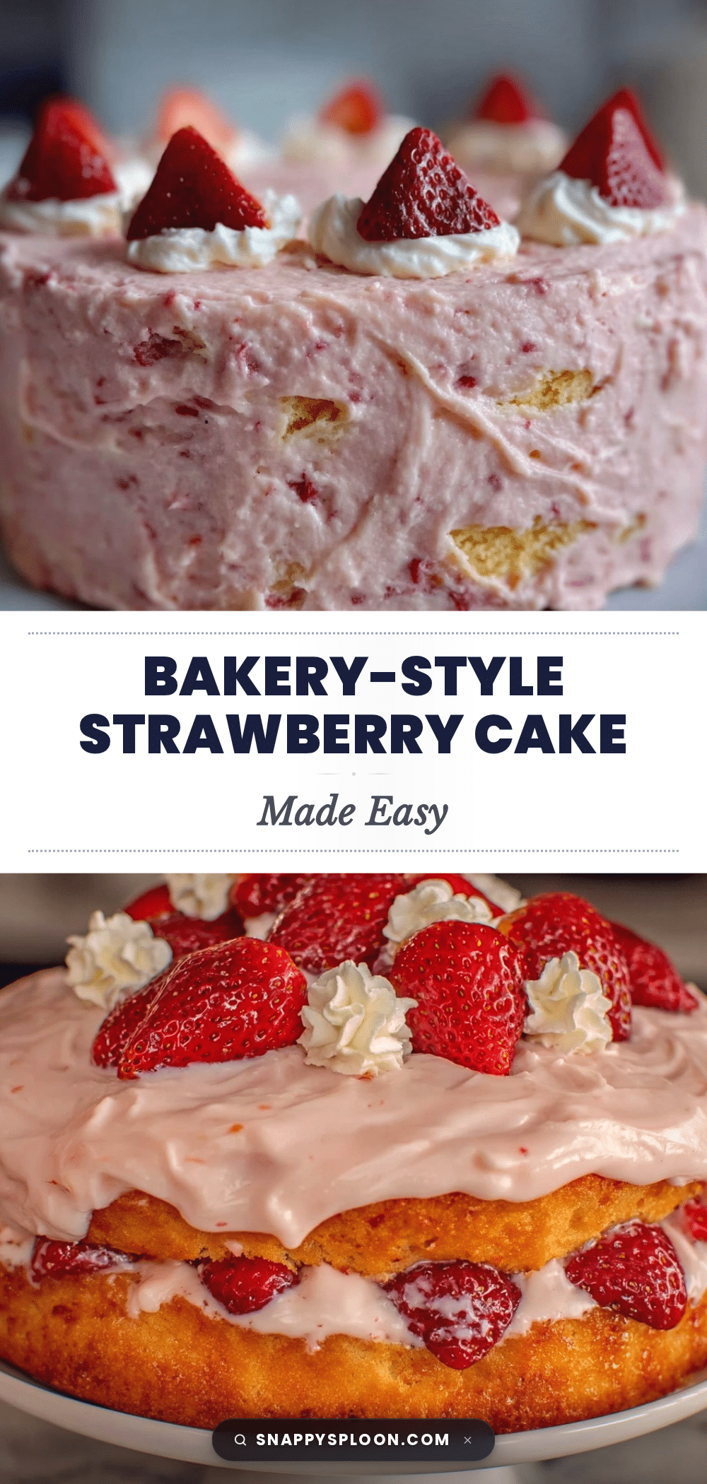 easy box mix mothers day strawberry cake recipe