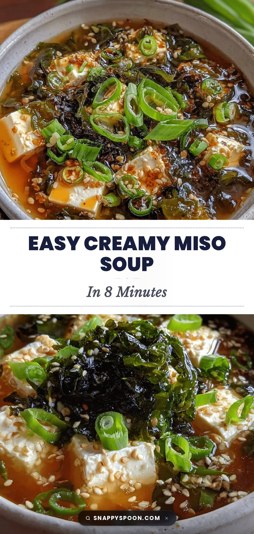 easy creamy miso soup recipe