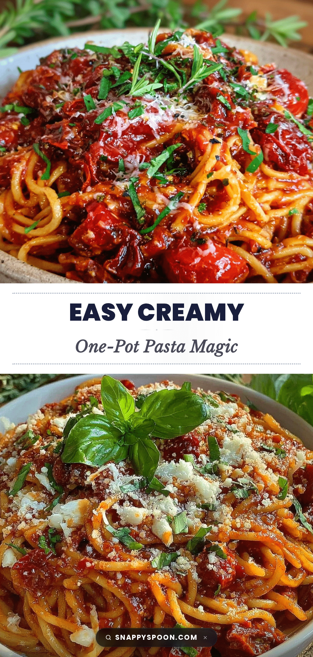 easy creamy one-pot pasta recipe recipe
