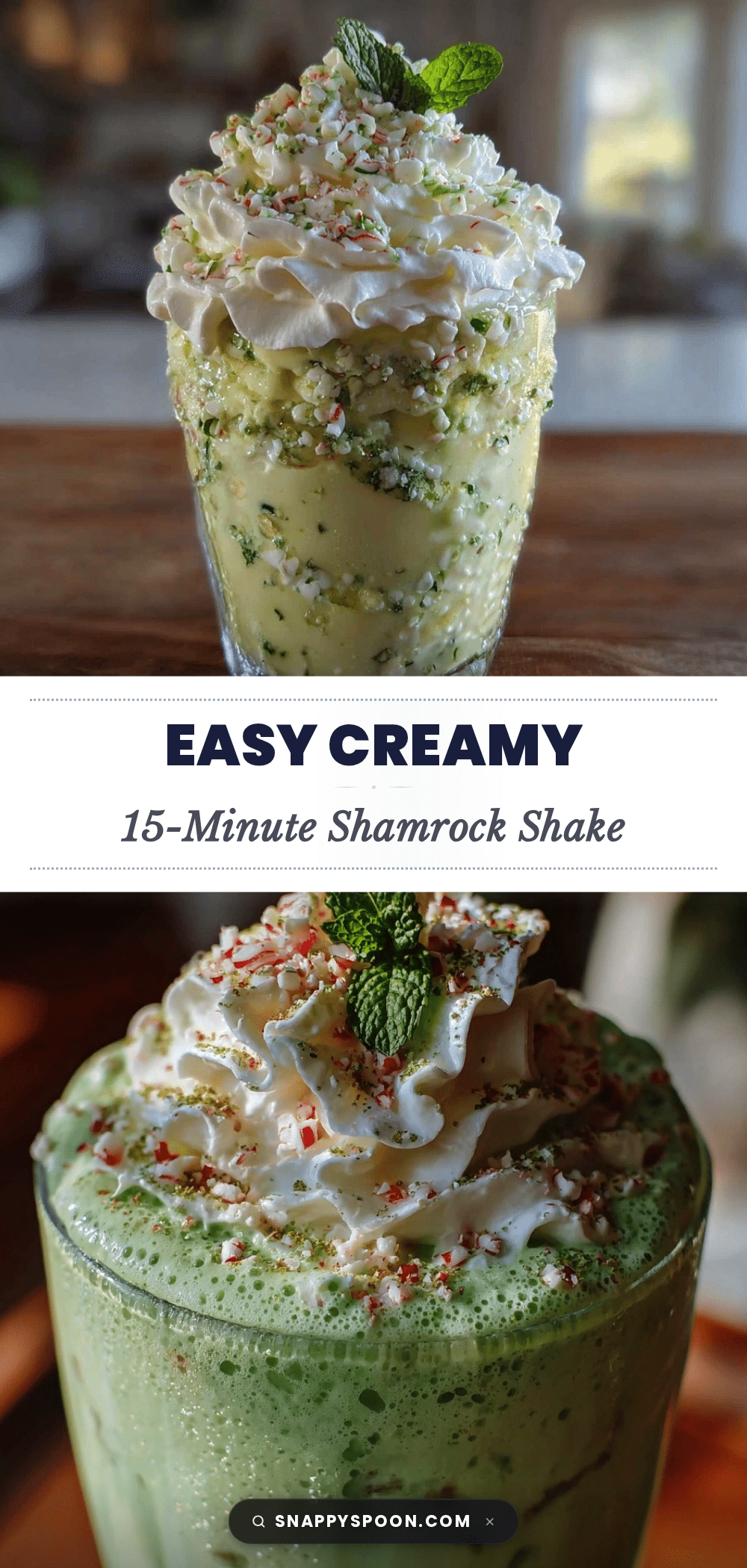 easy creamy shamrock shake recipe recipe