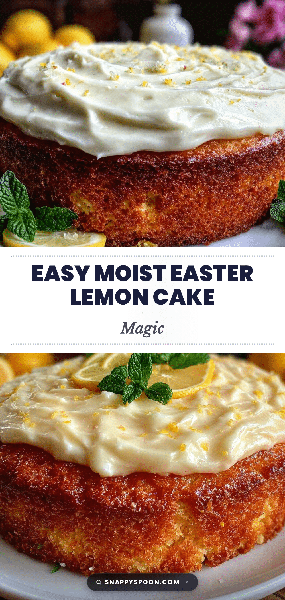 easy moist easter lemon cake recipe