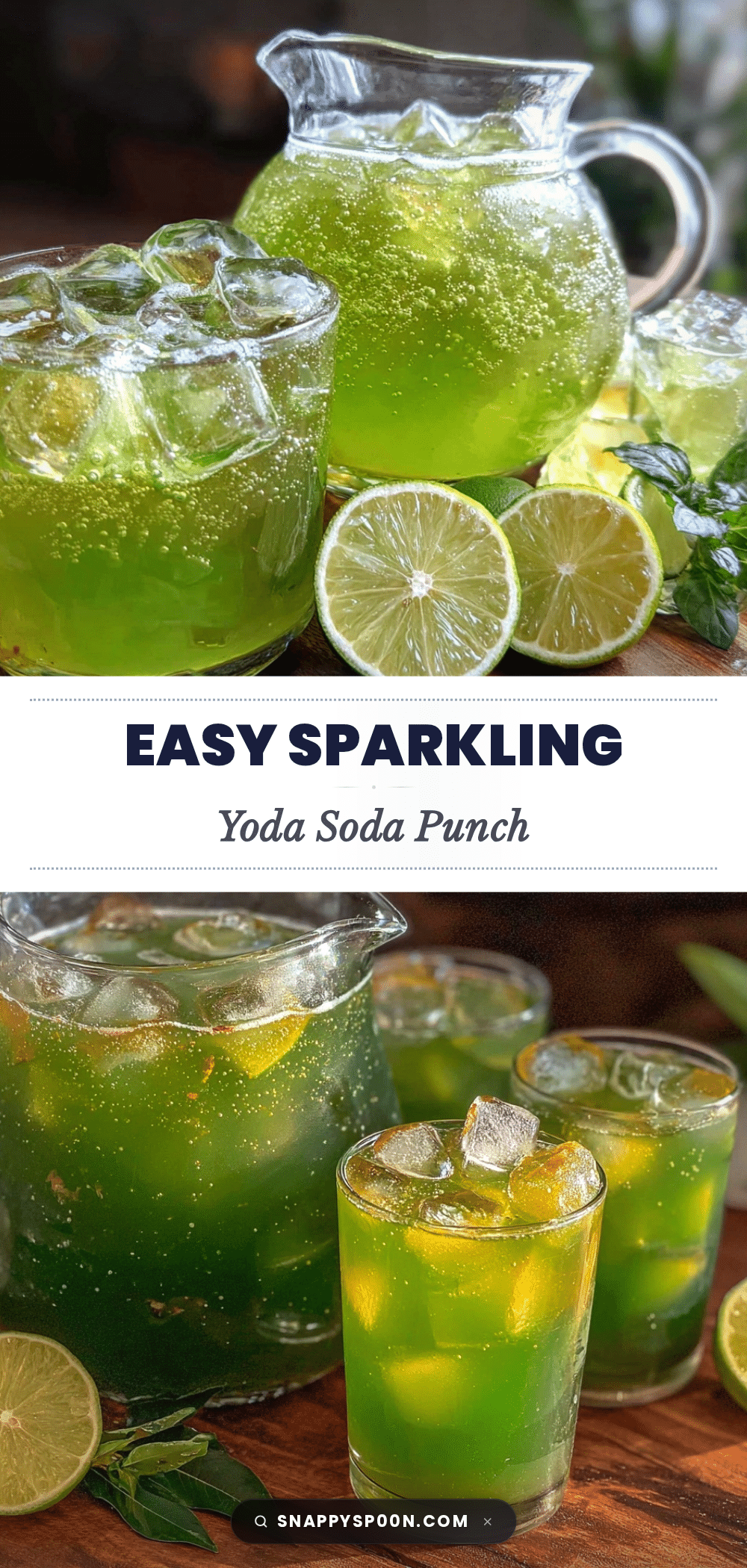Easy Yoda Soda Green Punch recipe