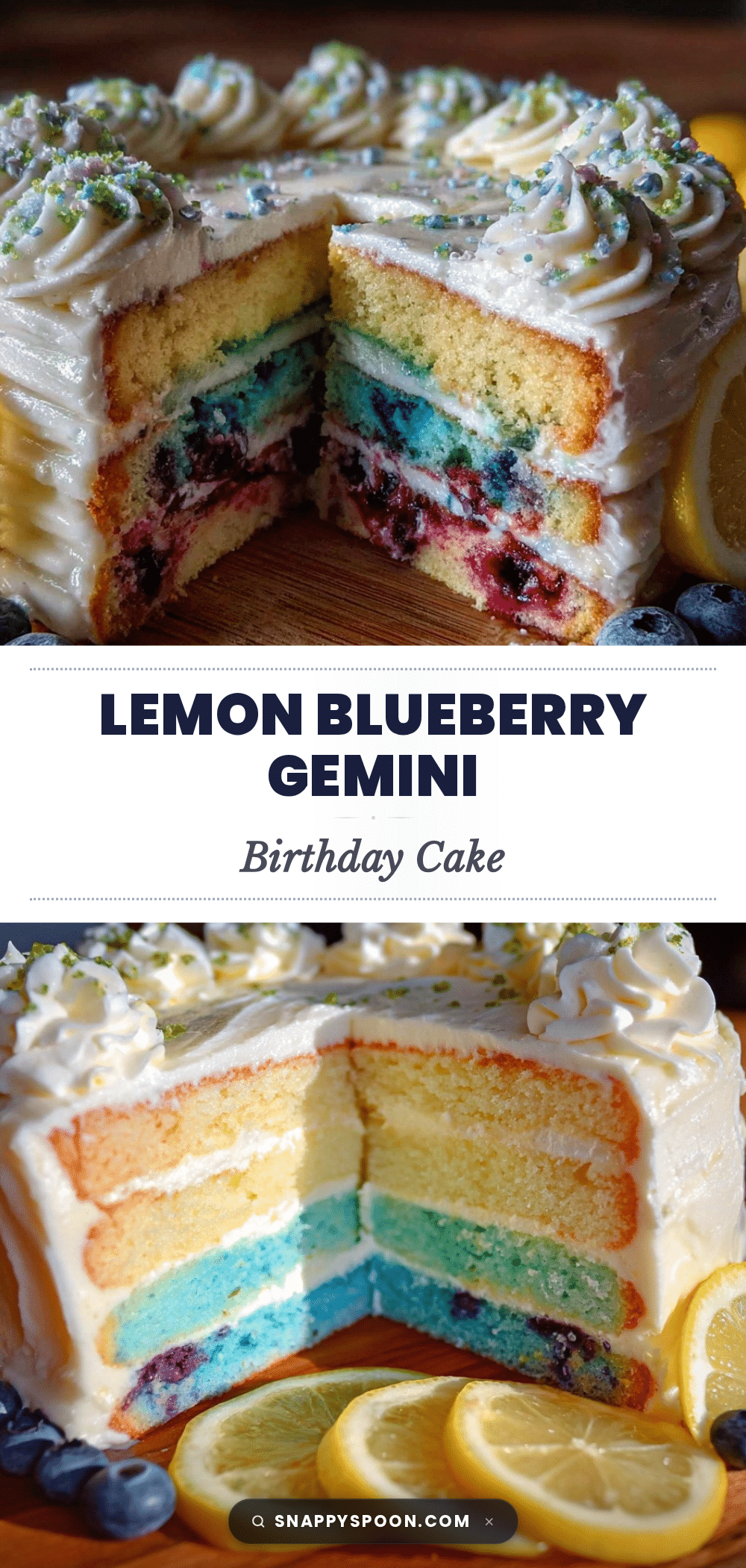 Gemini Birthday Cake recipe