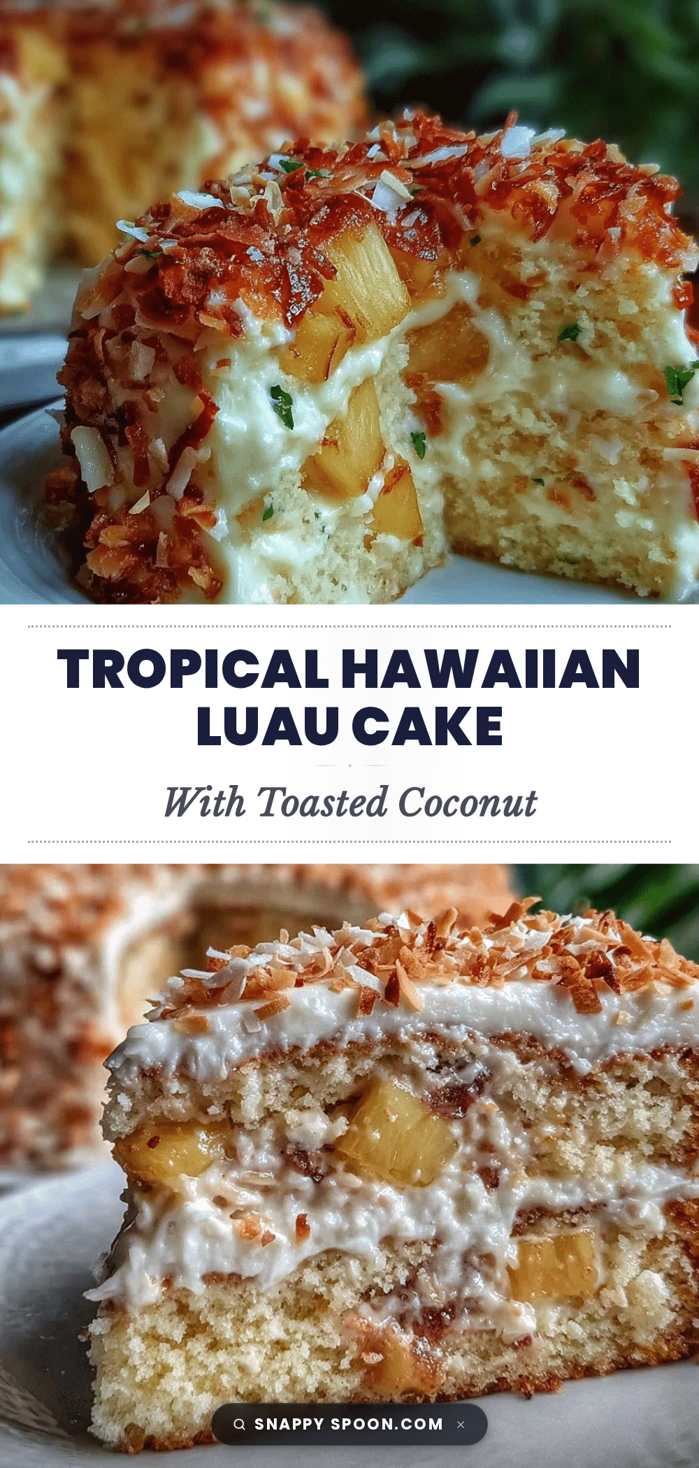 Hawaiian luau cake recipe