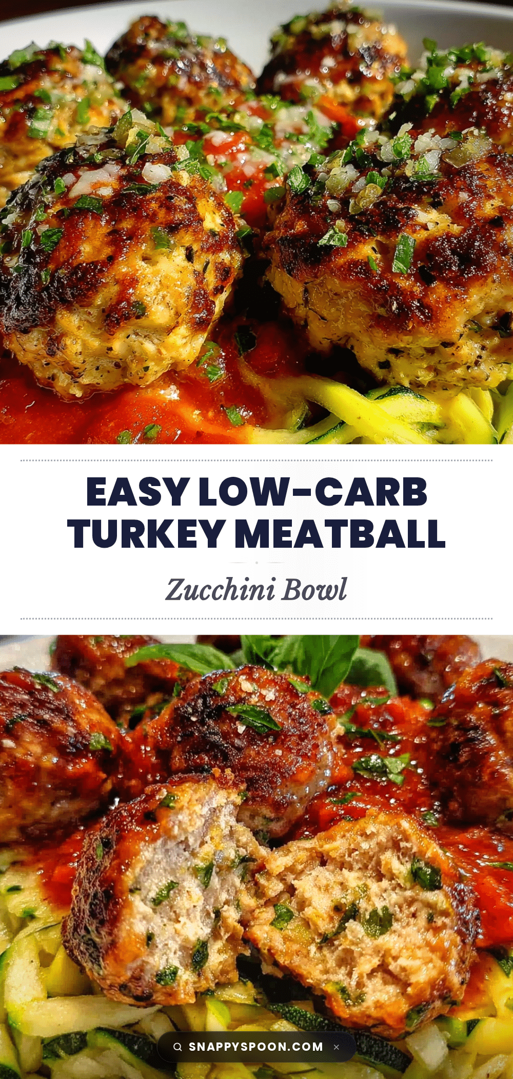 Healthy Gestational Diabetes Turkey Meatball Bowl recipe