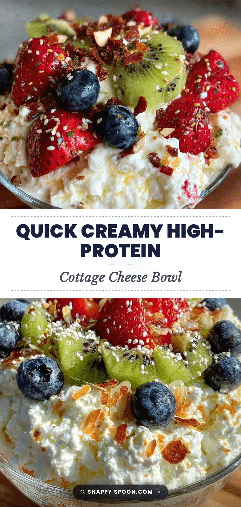 high-protein cottage cheese bowl recipe