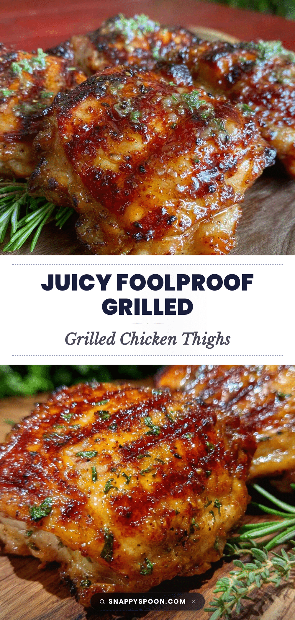 juicy grilled chicken thighs recipe