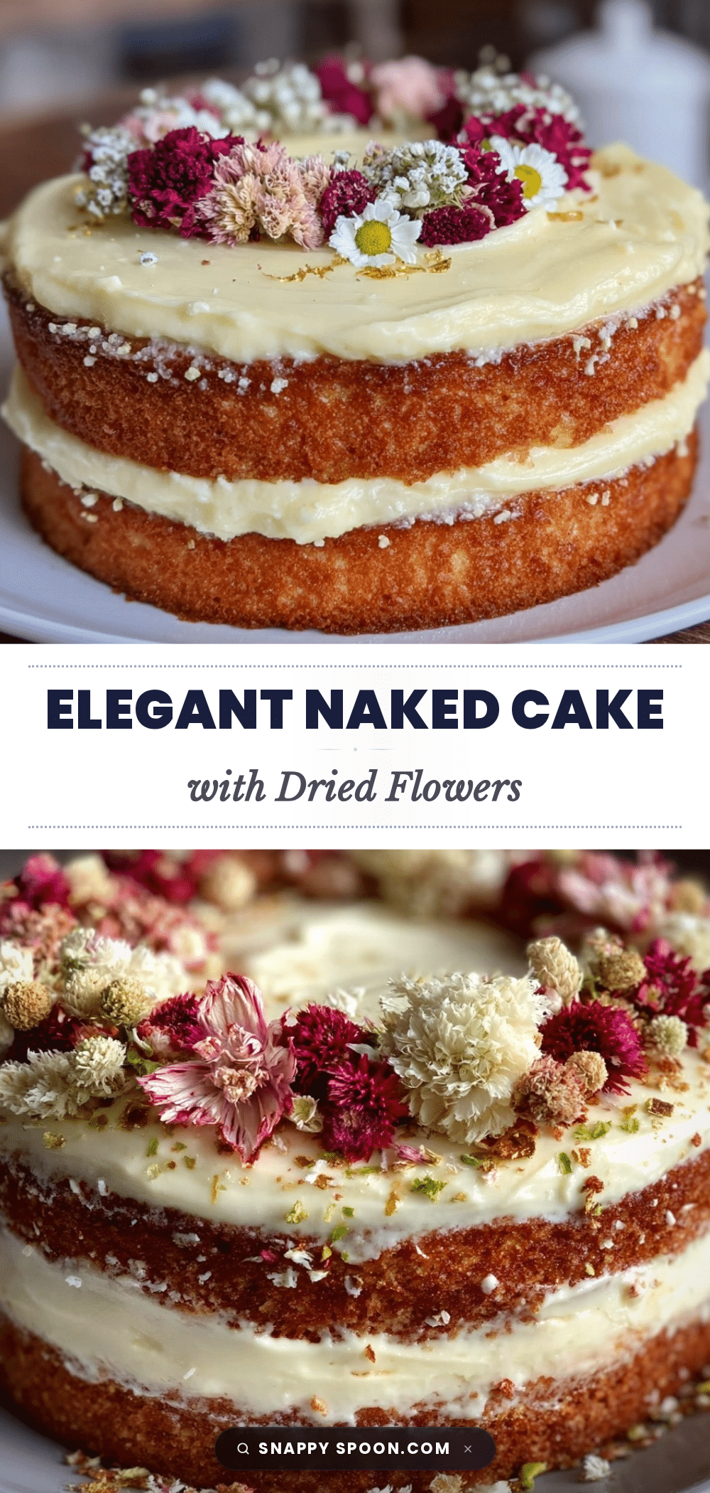 modern minimalist naked cake recipe
