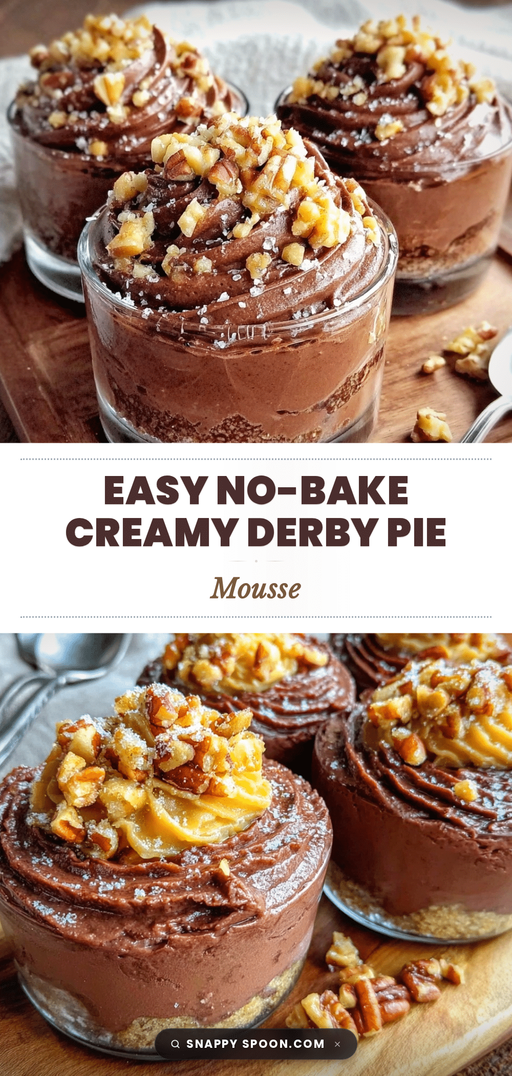 no-bake derby pie mousse cups recipe