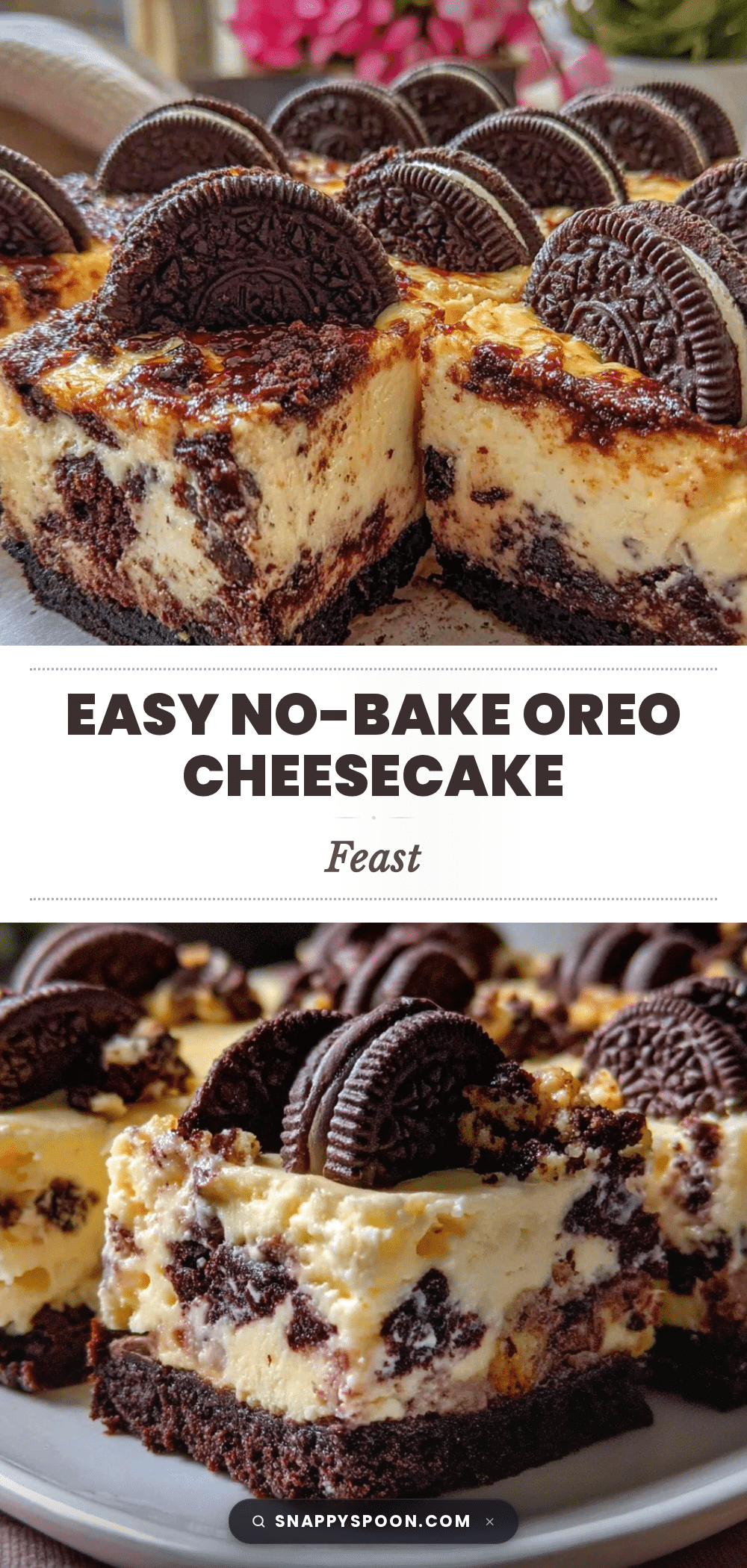 no bake graduation oreo cheesecake recipe