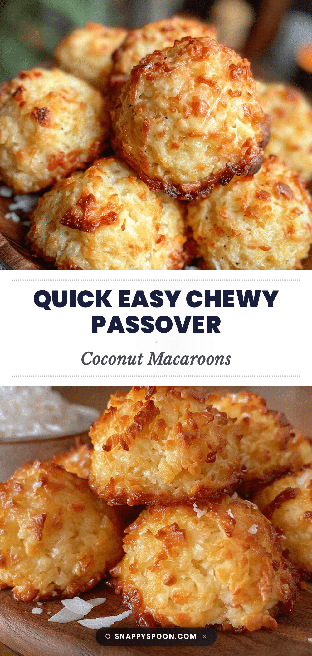 Passover coconut macaroons recipe