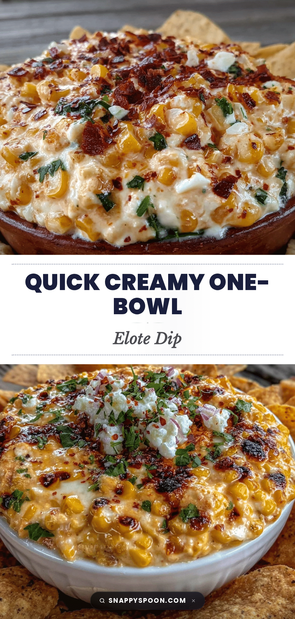 quick creamy elote corn dip recipe