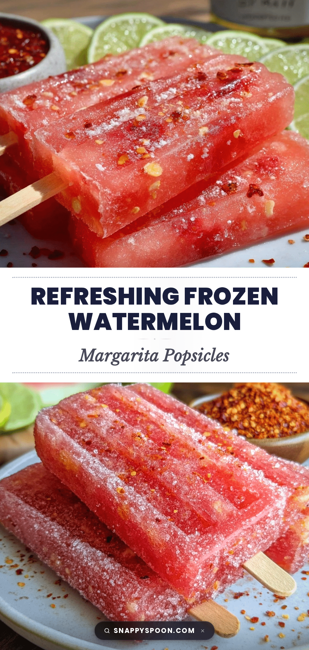 watermelon margarita popsicles recipe