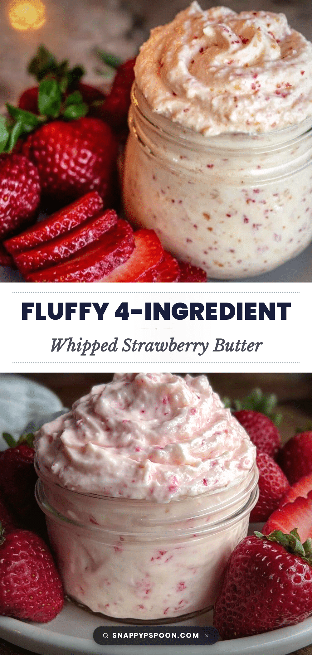 whipped strawberry butter recipe