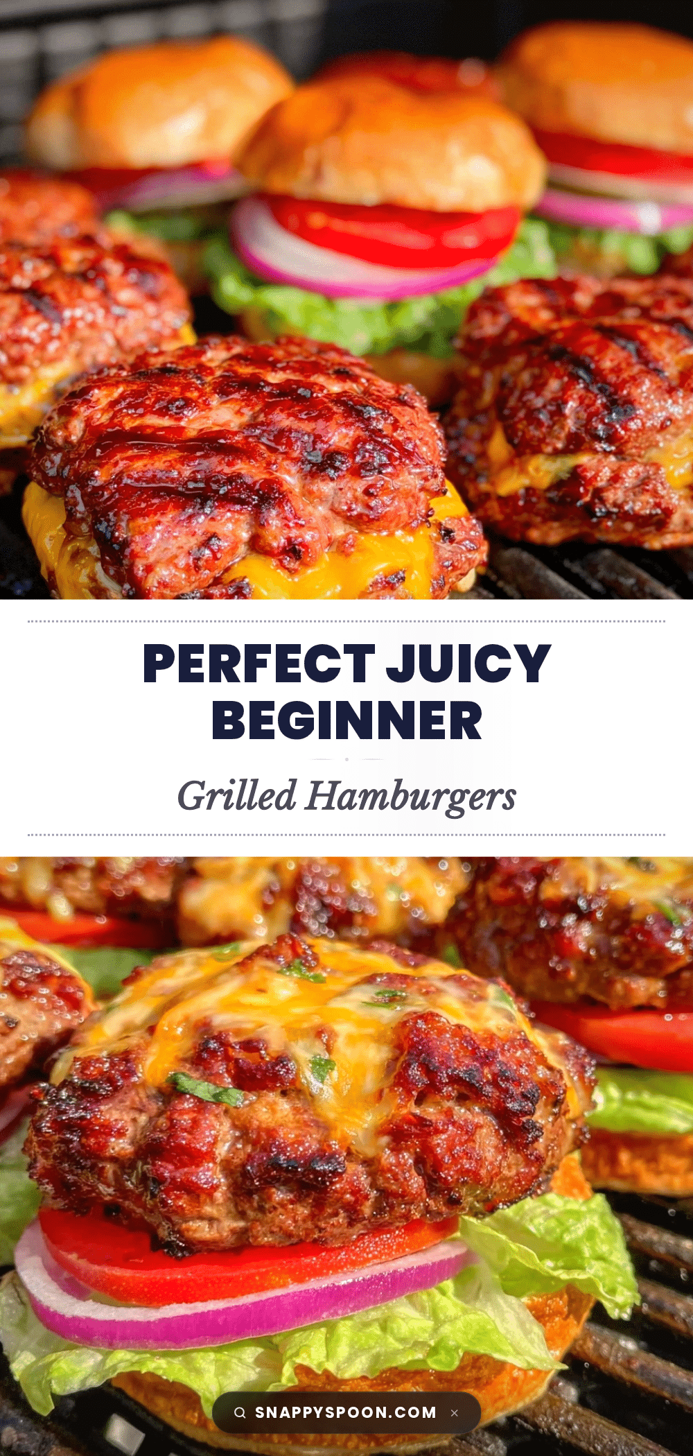 beginner hamburgers on the grill recipe