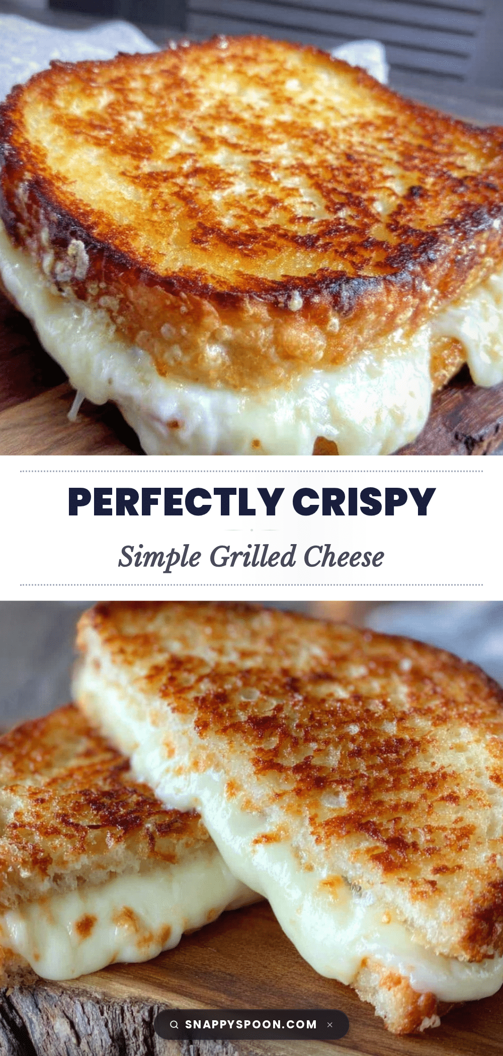 crispy simple grilled cheese recipe