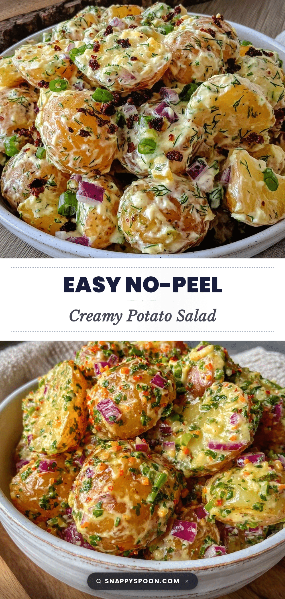easy beginner potato salad no-peel recipe recipe