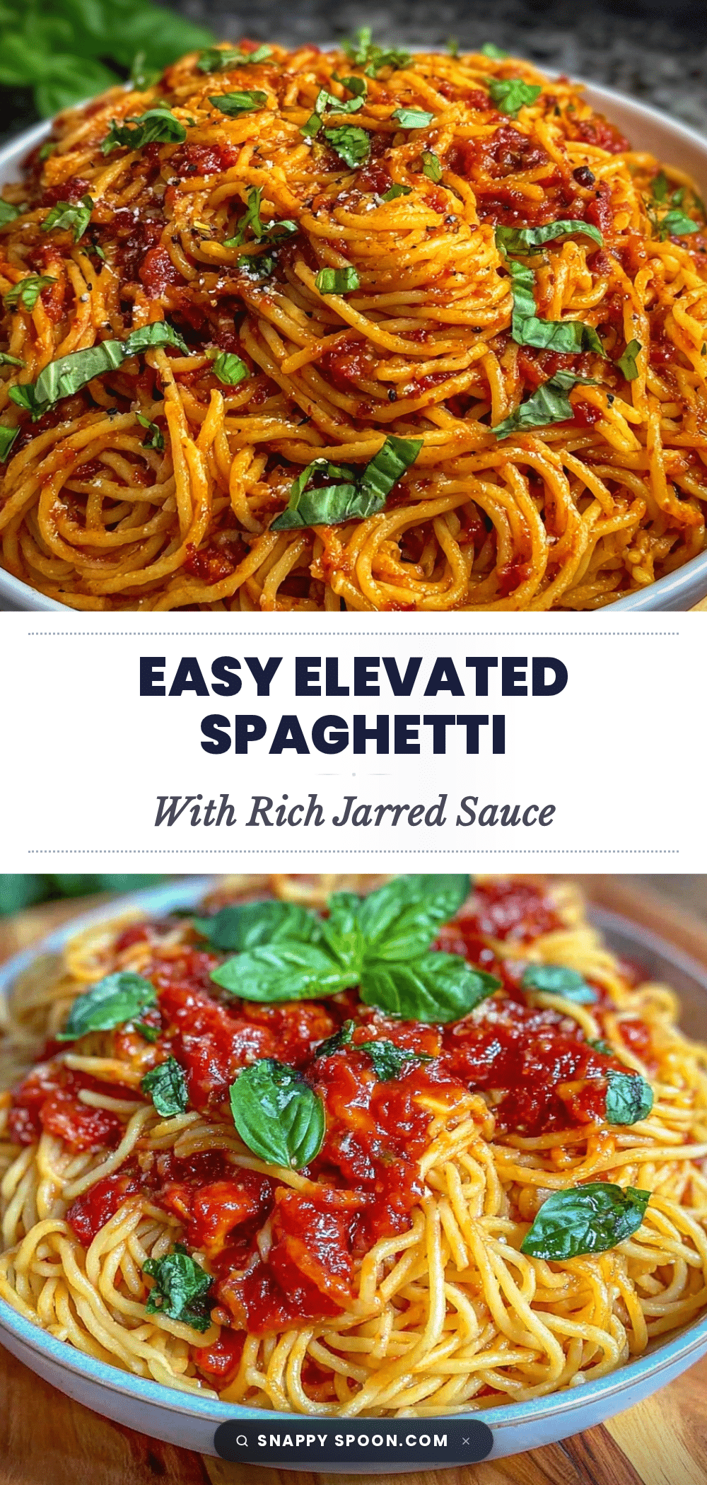 easy elevated spaghetti recipe