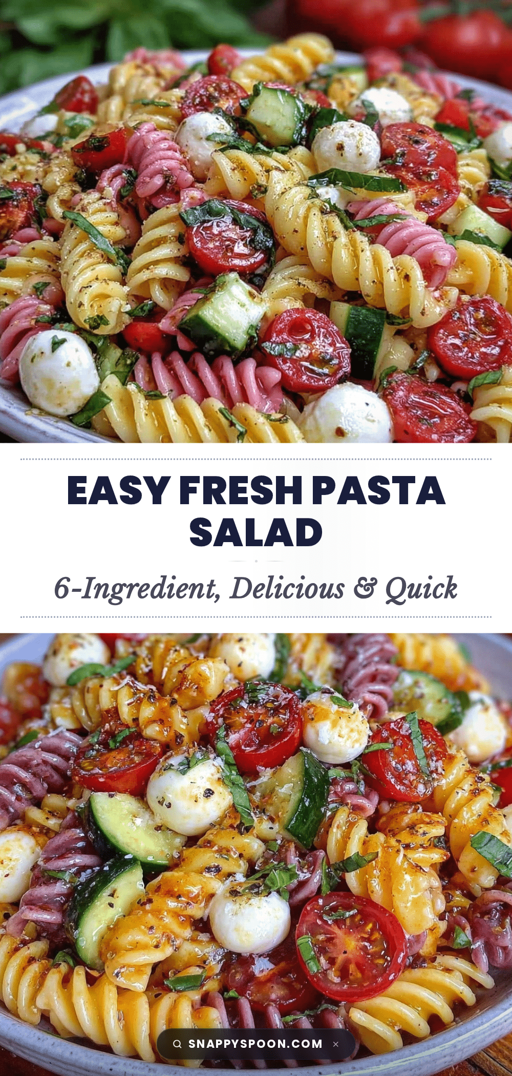 easy fresh pasta salad recipe