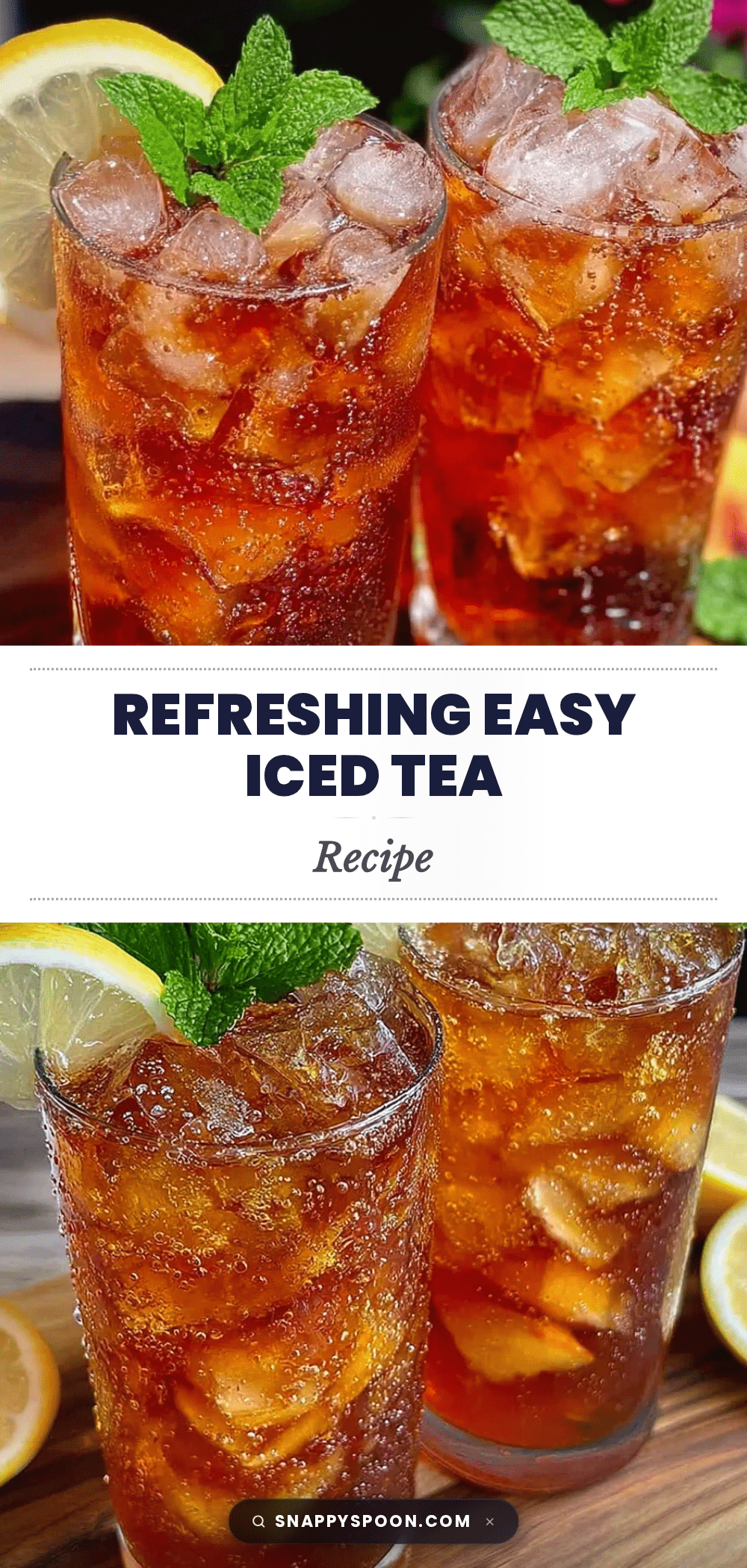 easy iced tea recipe recipe