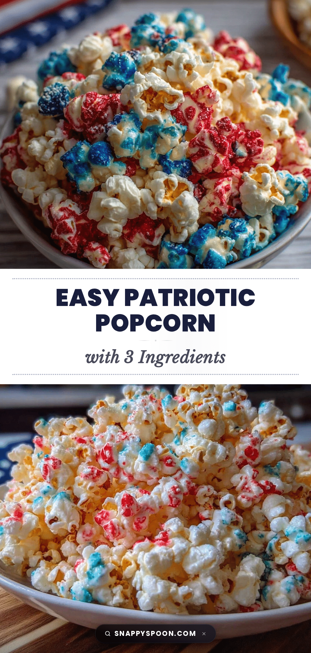 easy patriotic popcorn recipe recipe