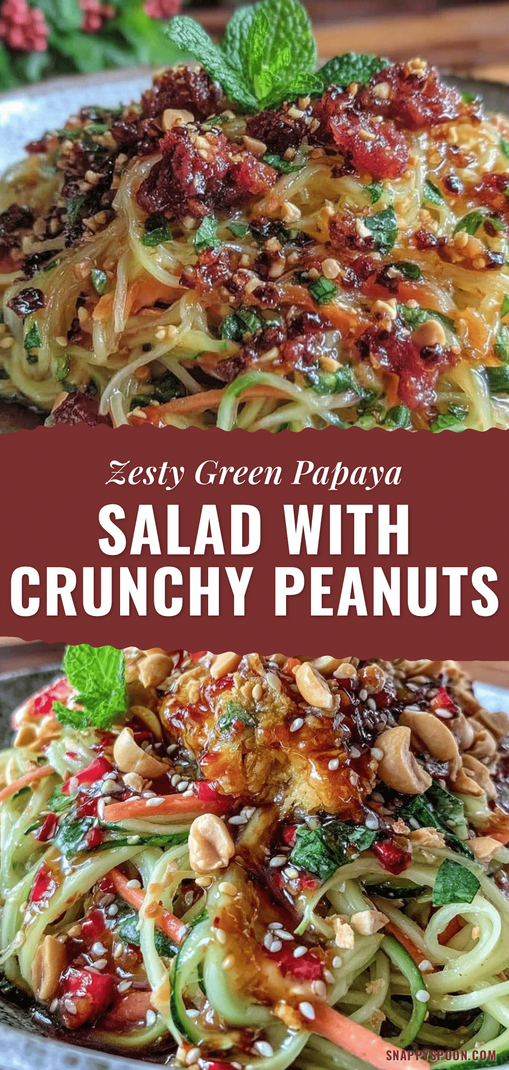 fresh green papaya salad recipe