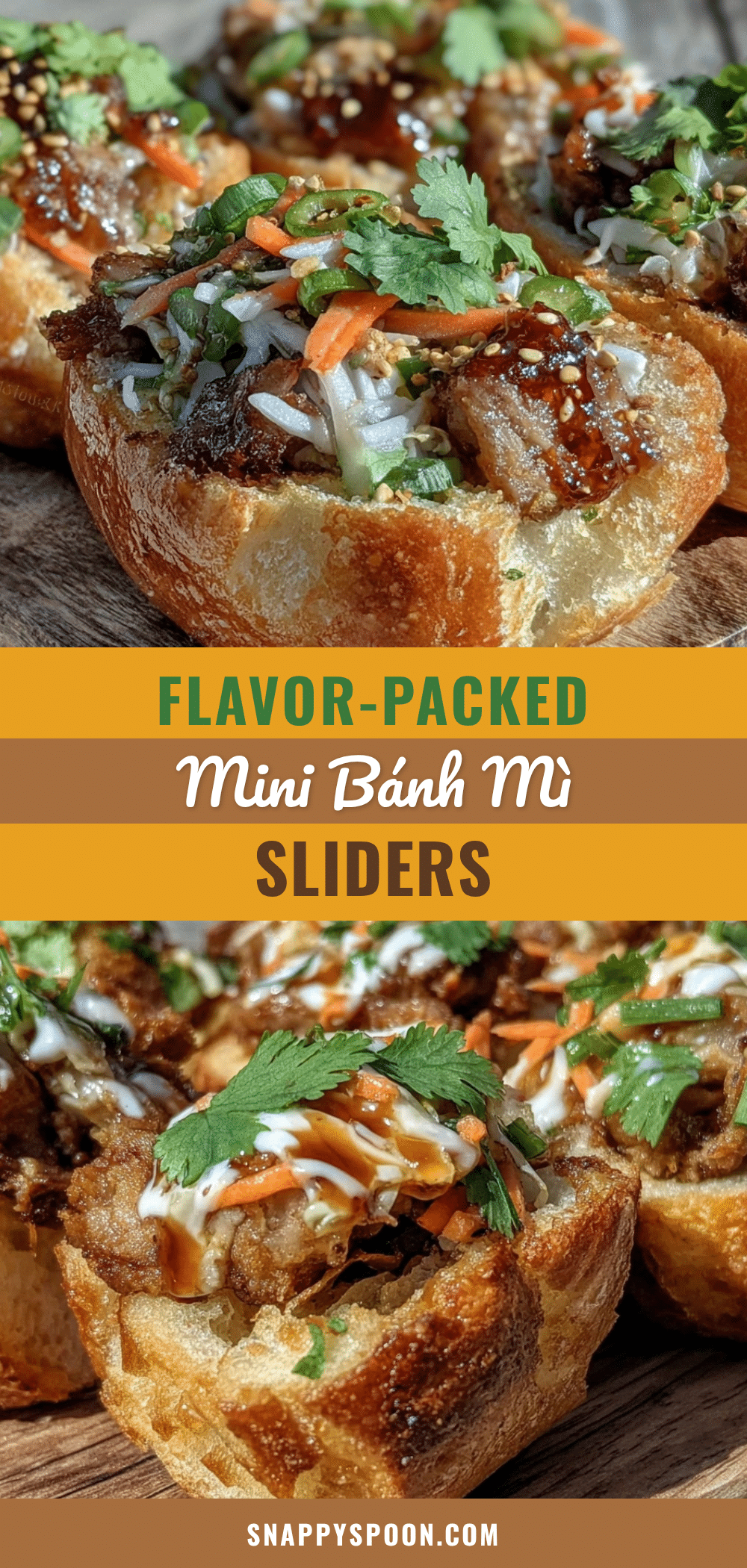 mini bánh mì slider bites recipe