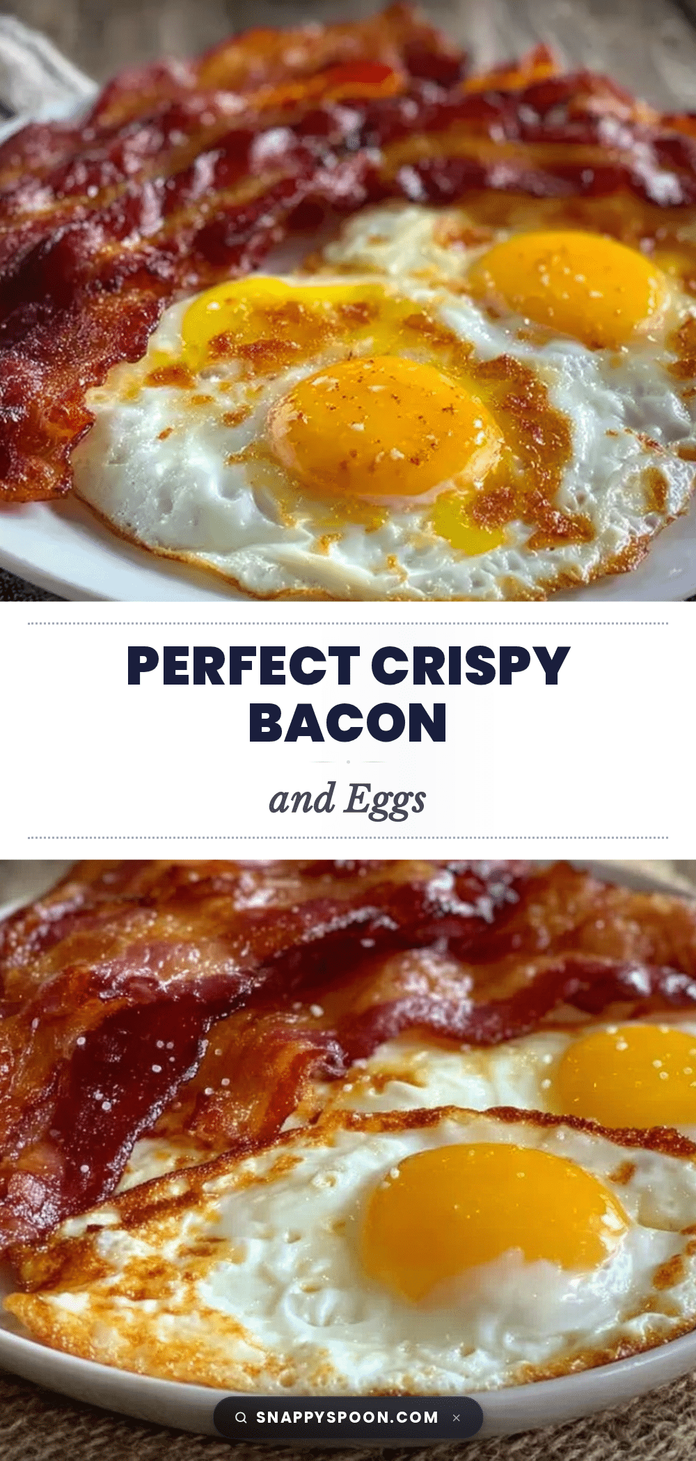 perfect crispy bacon and eggs recipe recipe