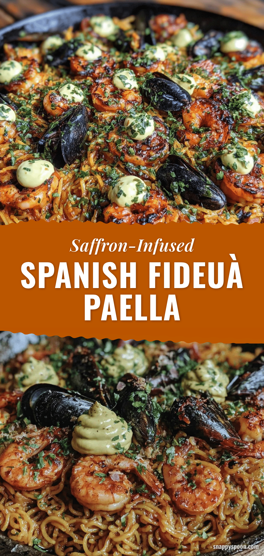 Spanish Fideuà Noodle Paella recipe