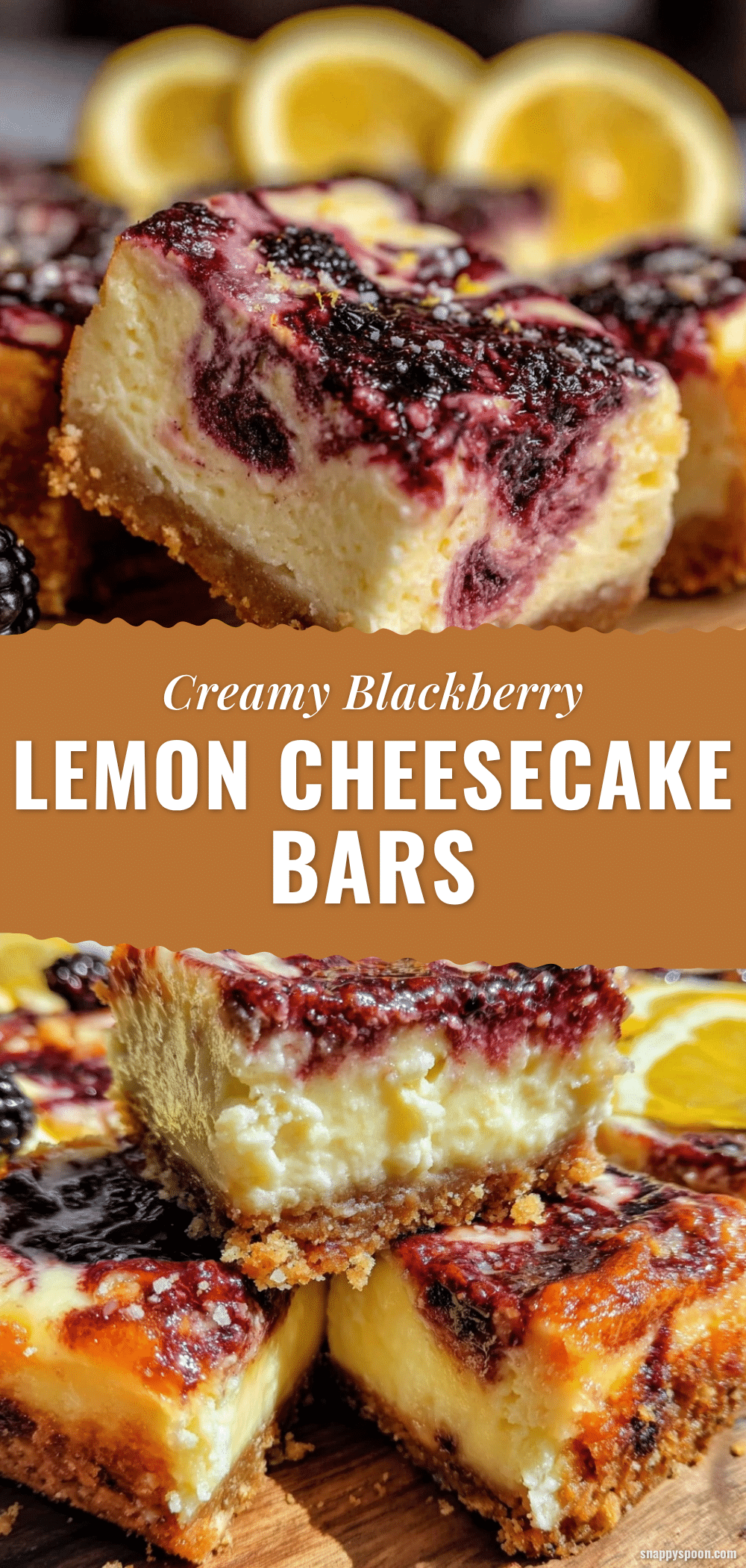 blackberry lemon cheesecake bars recipe