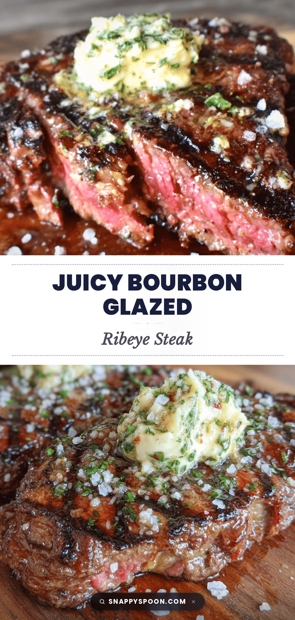 bourbon glazed grilled ribeye steak recipe