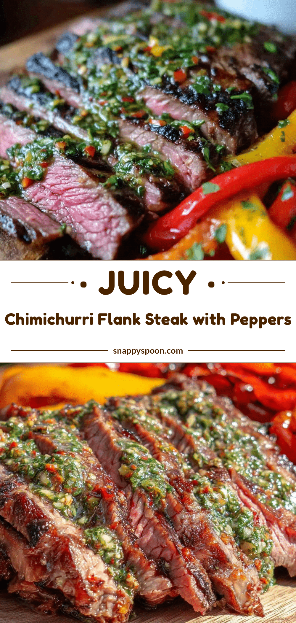 chimichurri grilled flank steak recipe