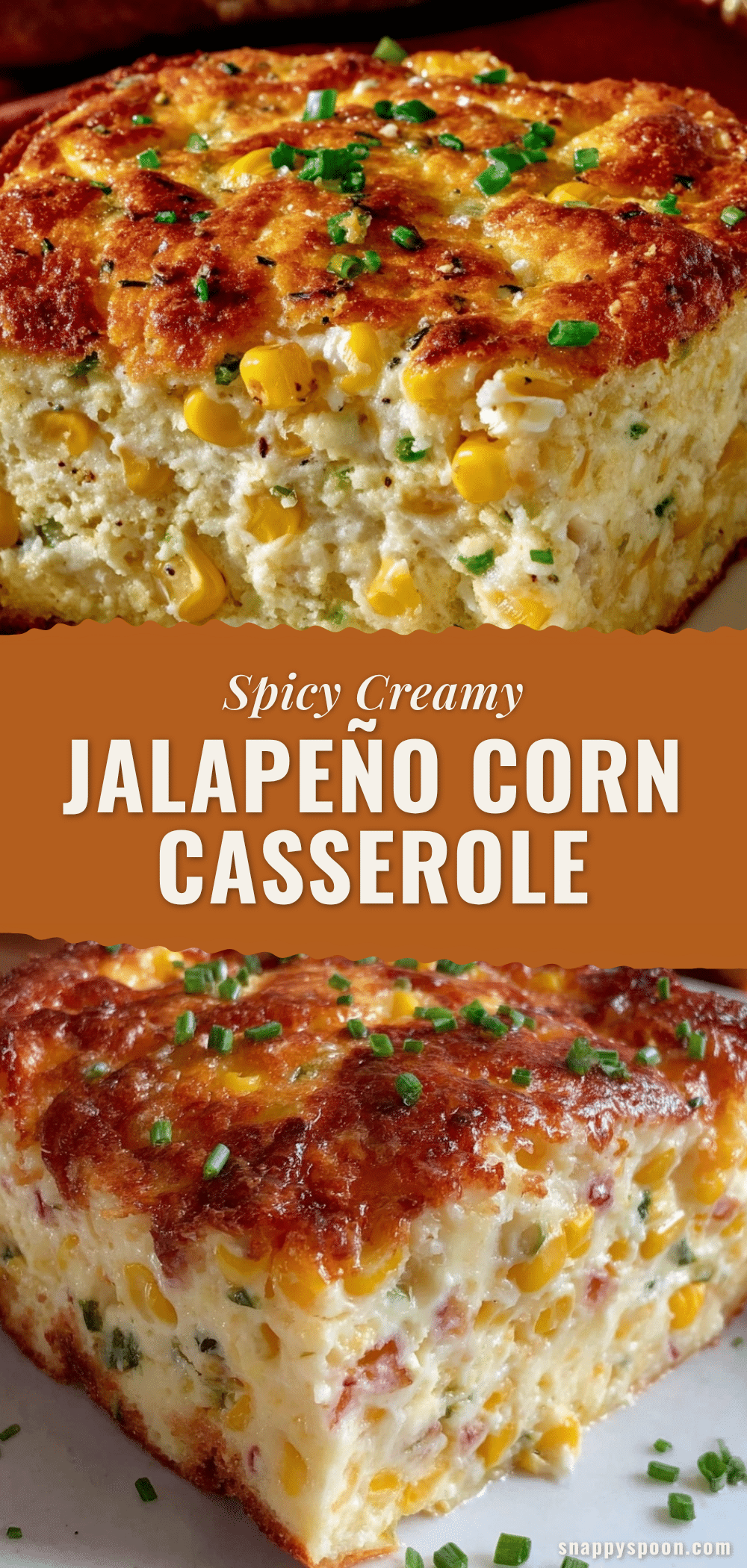 creamed corn casserole with jalapeño recipe