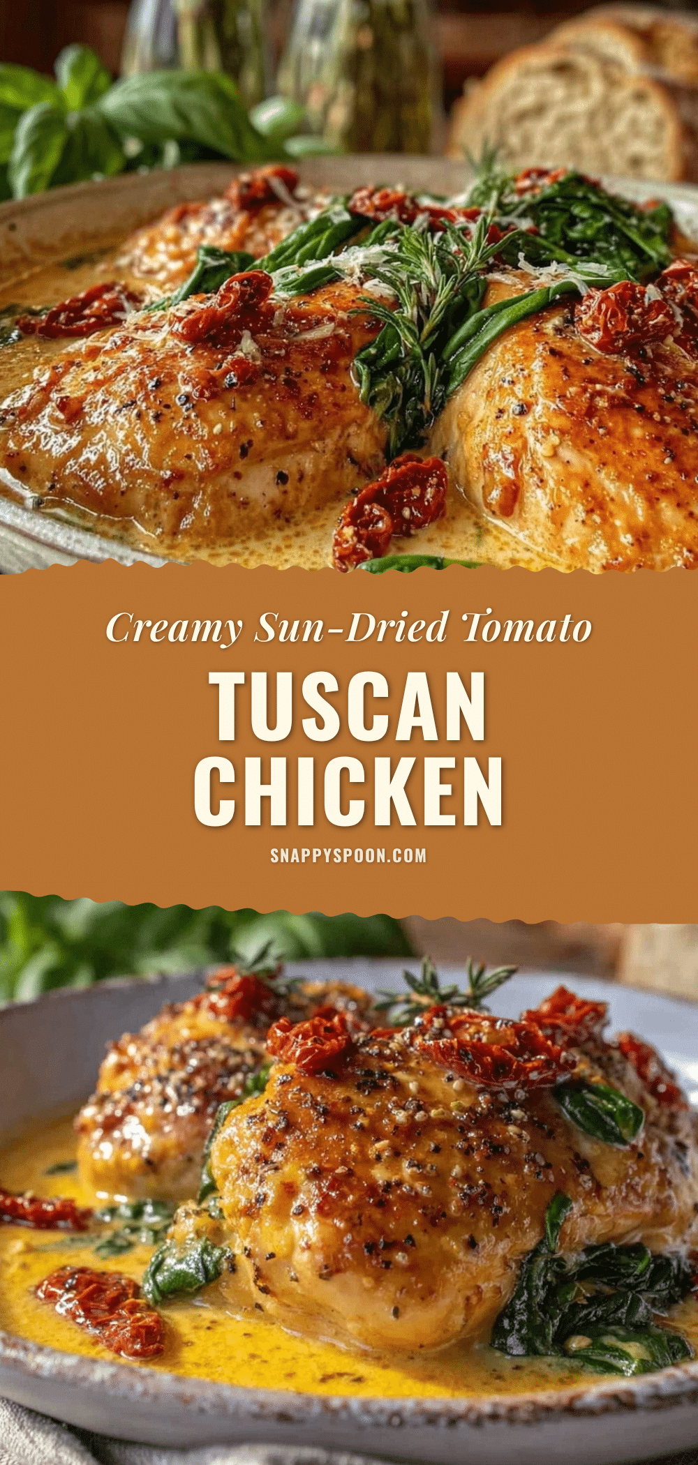 creamy tuscan chicken recipe
