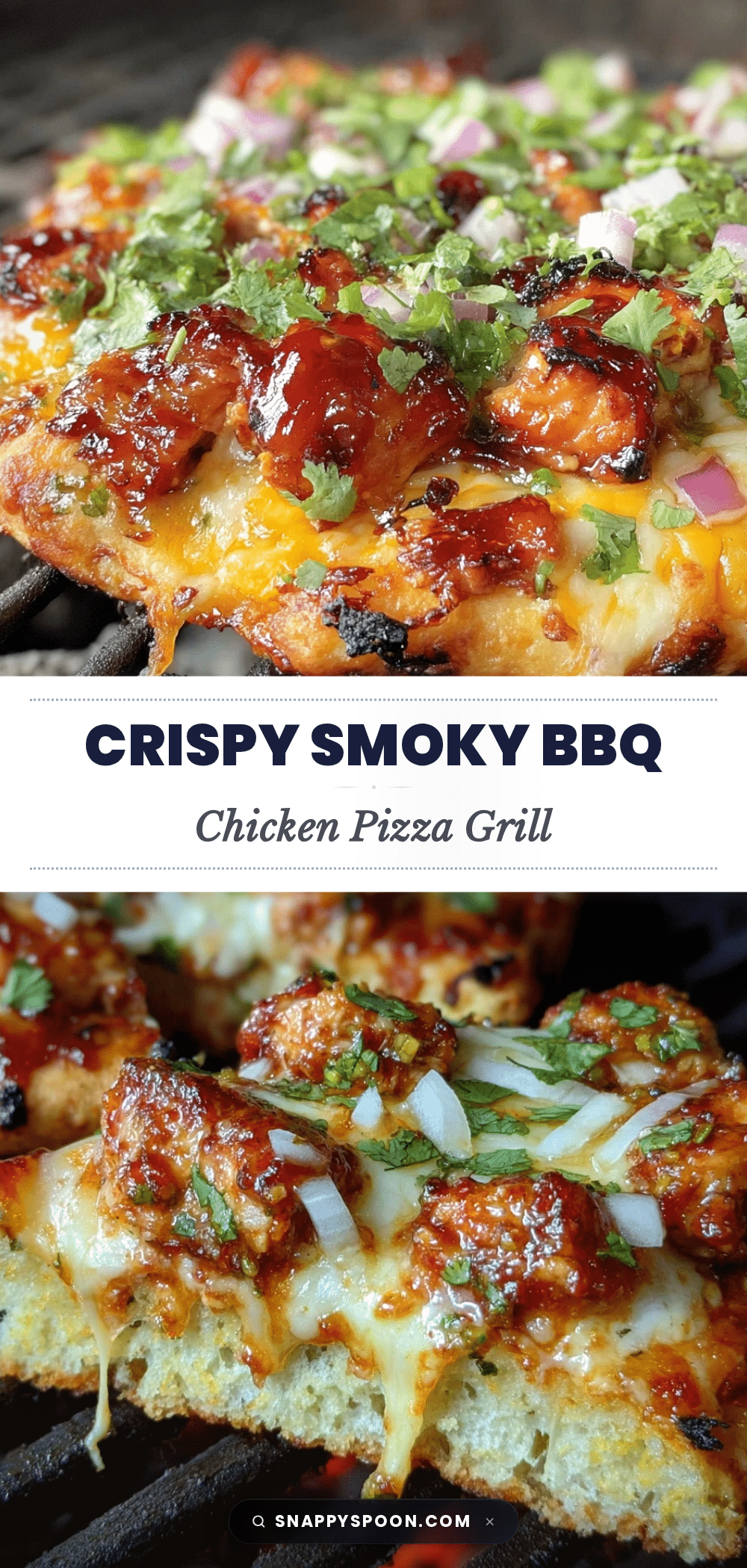 Crispy BBQ Chicken Pizza on the Grill recipe