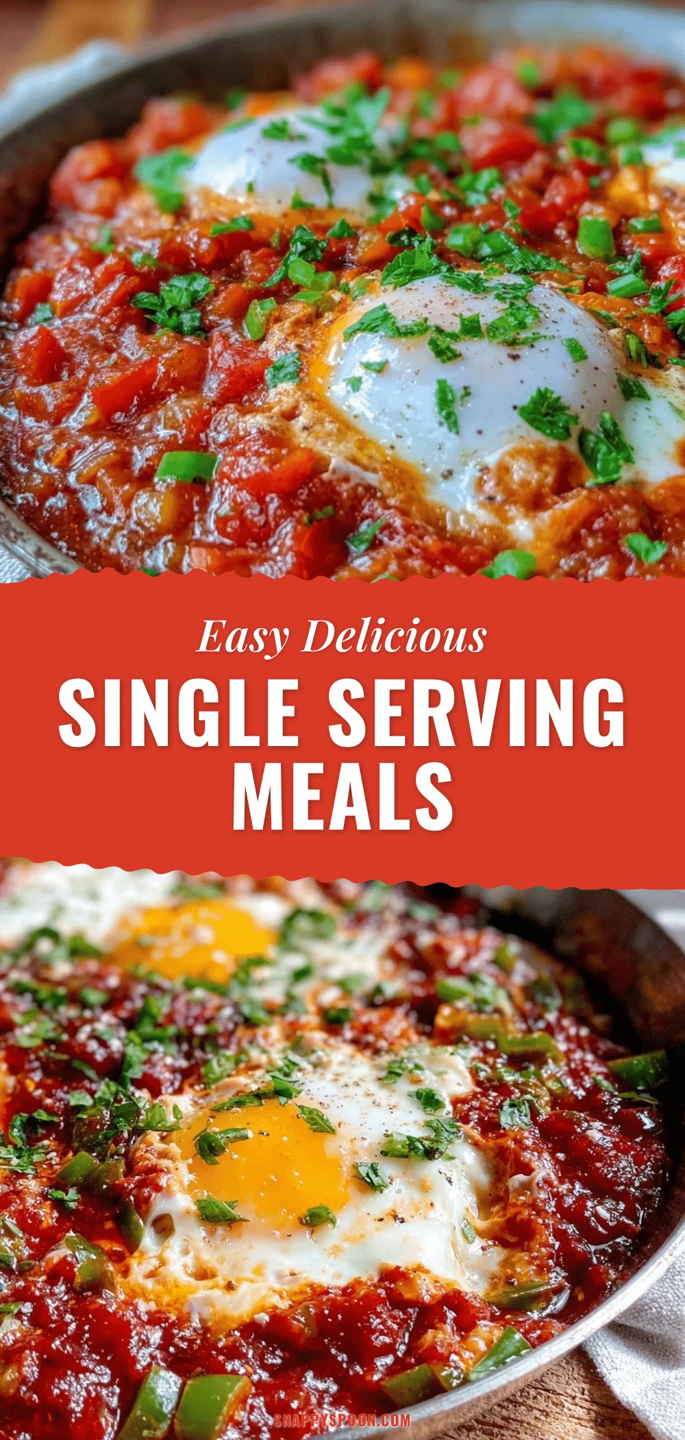easy shakshuka for one recipe
