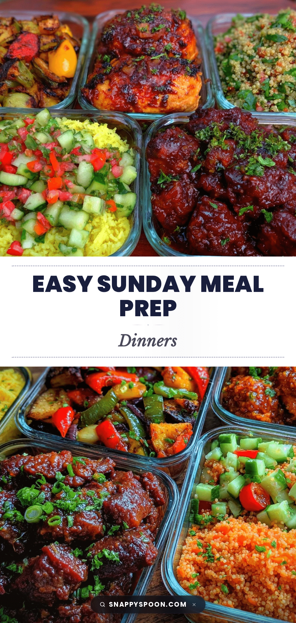 easy sunday meal prep recipe