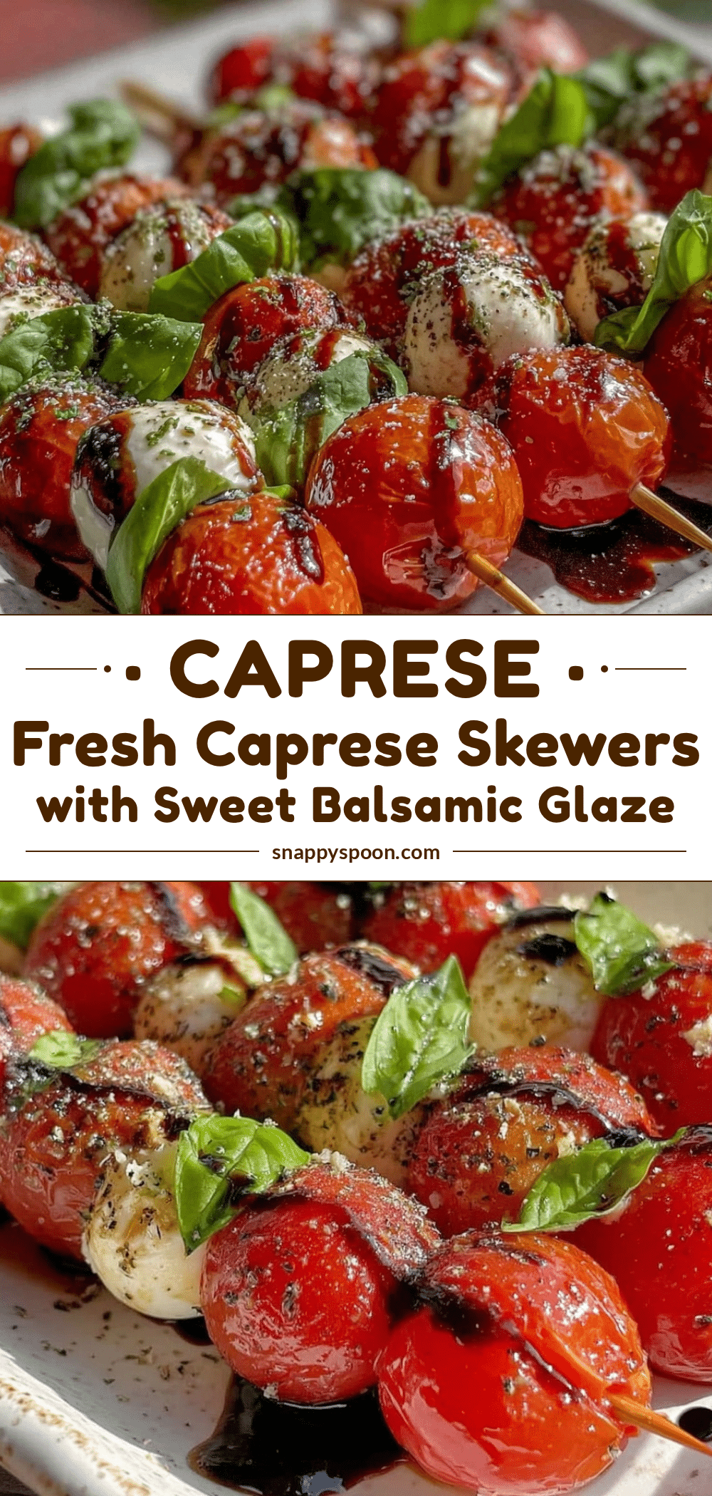 Fresh Caprese Skewers recipe